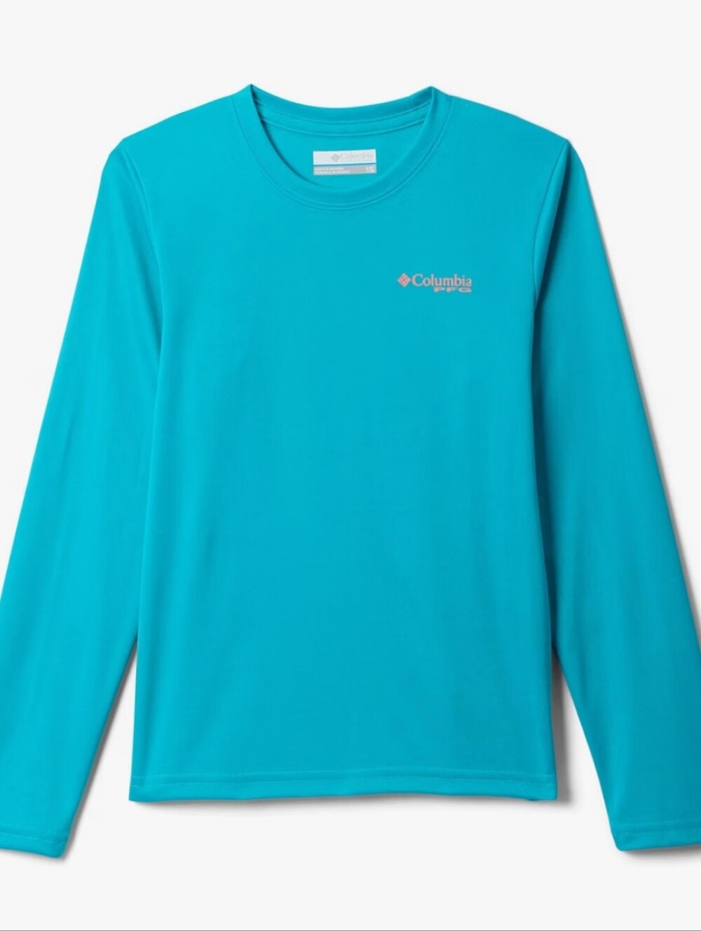 Columbia Youth Boys Terminal Tackle Fish Bars Long Sleeve Large